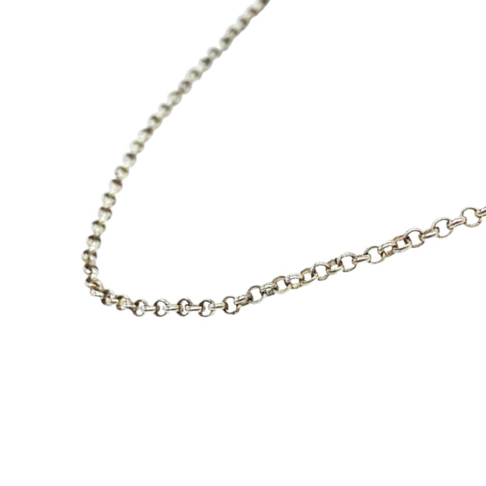 CHROME HEARTS クロムハーツ（原本有） NECKCHAIN 24INCH 24インチ ロール チェーン ネックレス シルバー系【中古】