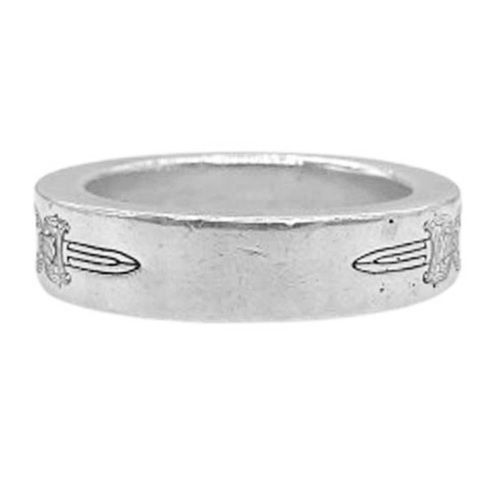 CHROME HEARTS クロムハーツ（原本無） 6mm SPACER DAGGER 6mm スペーサー ダガー リング シルバー系 15.5号【中古】