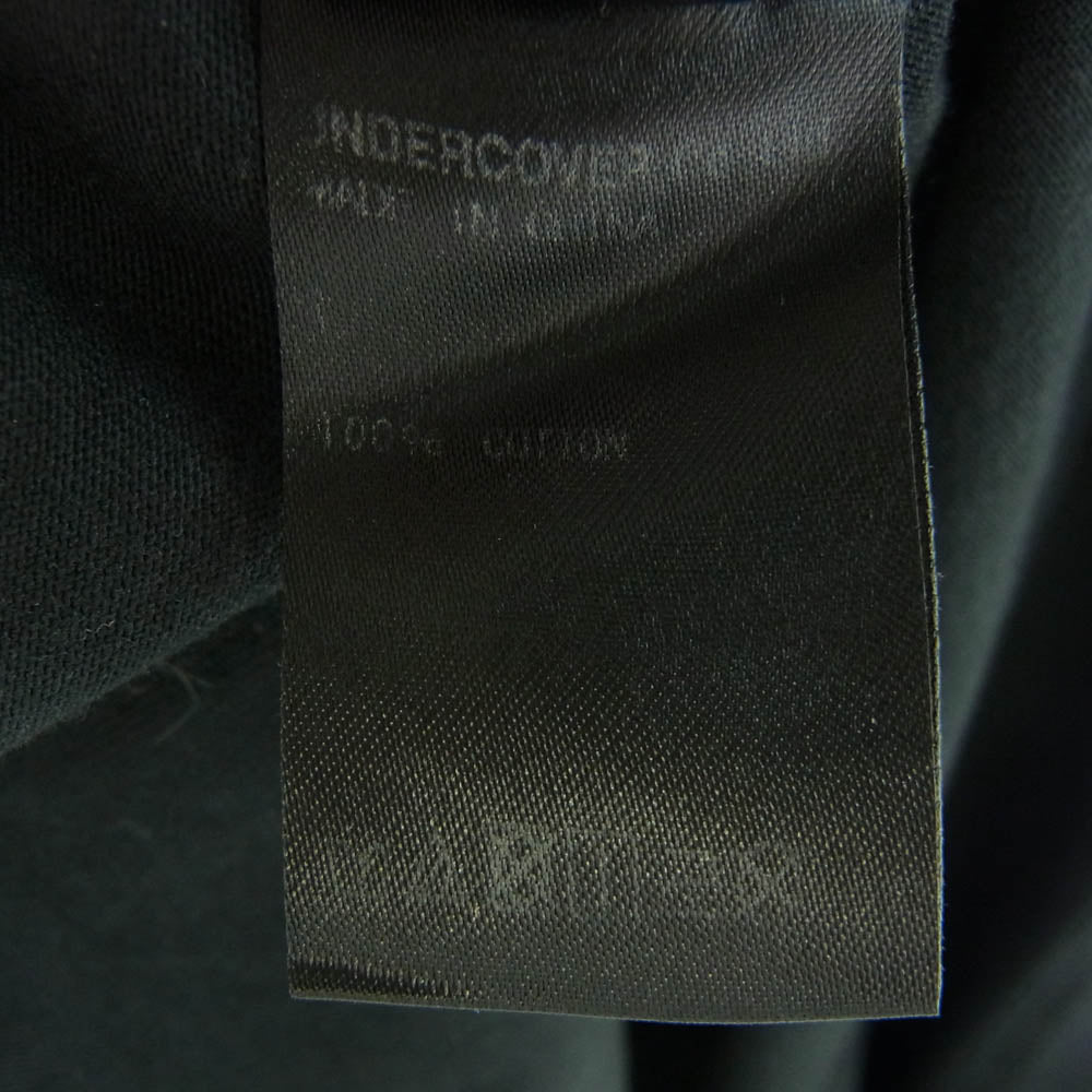 UNDERCOVER アンダーカバー ベアプリント Tシャツ 半袖カットソー ブラック系 L【中古】