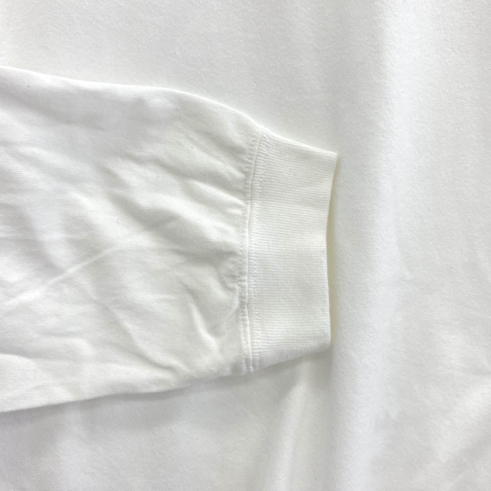 WTAPS ダブルタップス 19SS SPOT 1984 SCREEN LS TEE バックプリント ロングスリーブTシャツ 長袖カットソー ホワイト系 X 03【中古】