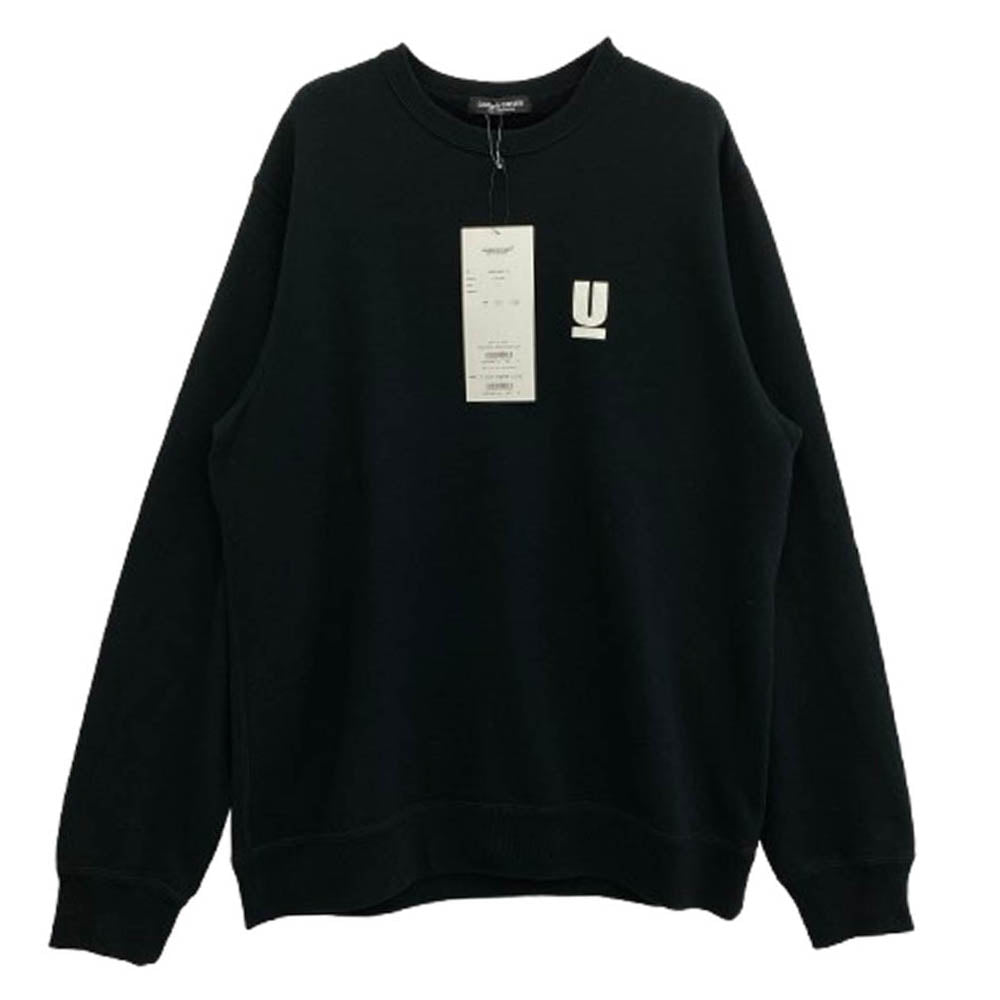 UNDERCOVER アンダーカバー UB0C4801-3 Uロゴプリント スウェット ブラック系 4【中古】