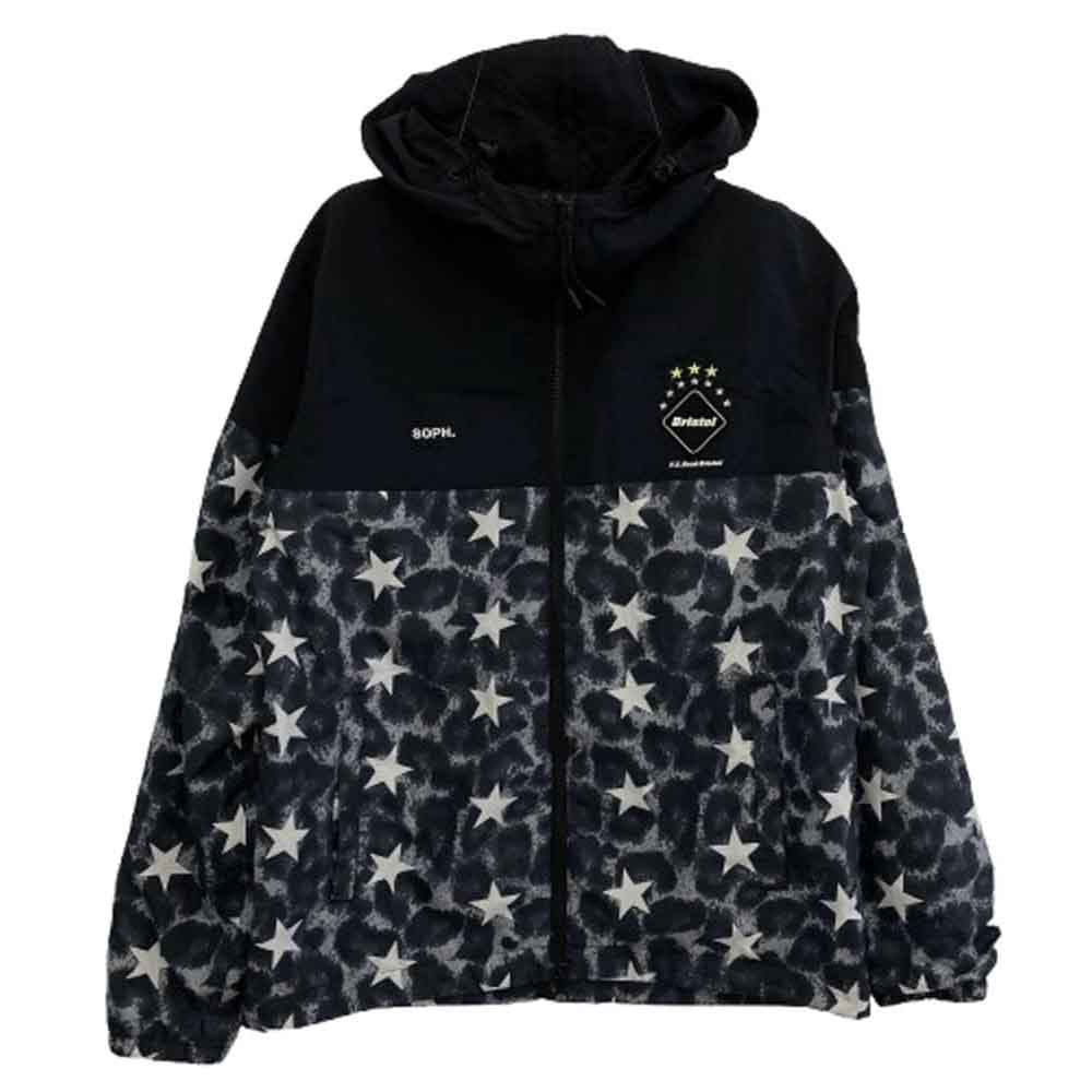 F.C.R.B. エフシーアールビー 17SS FCRB-170027 SEPARATE PRACTICE JACKET セパレートプラクティスジャケット ナイロンジャケット グレー系 ブラック系 M【中古】