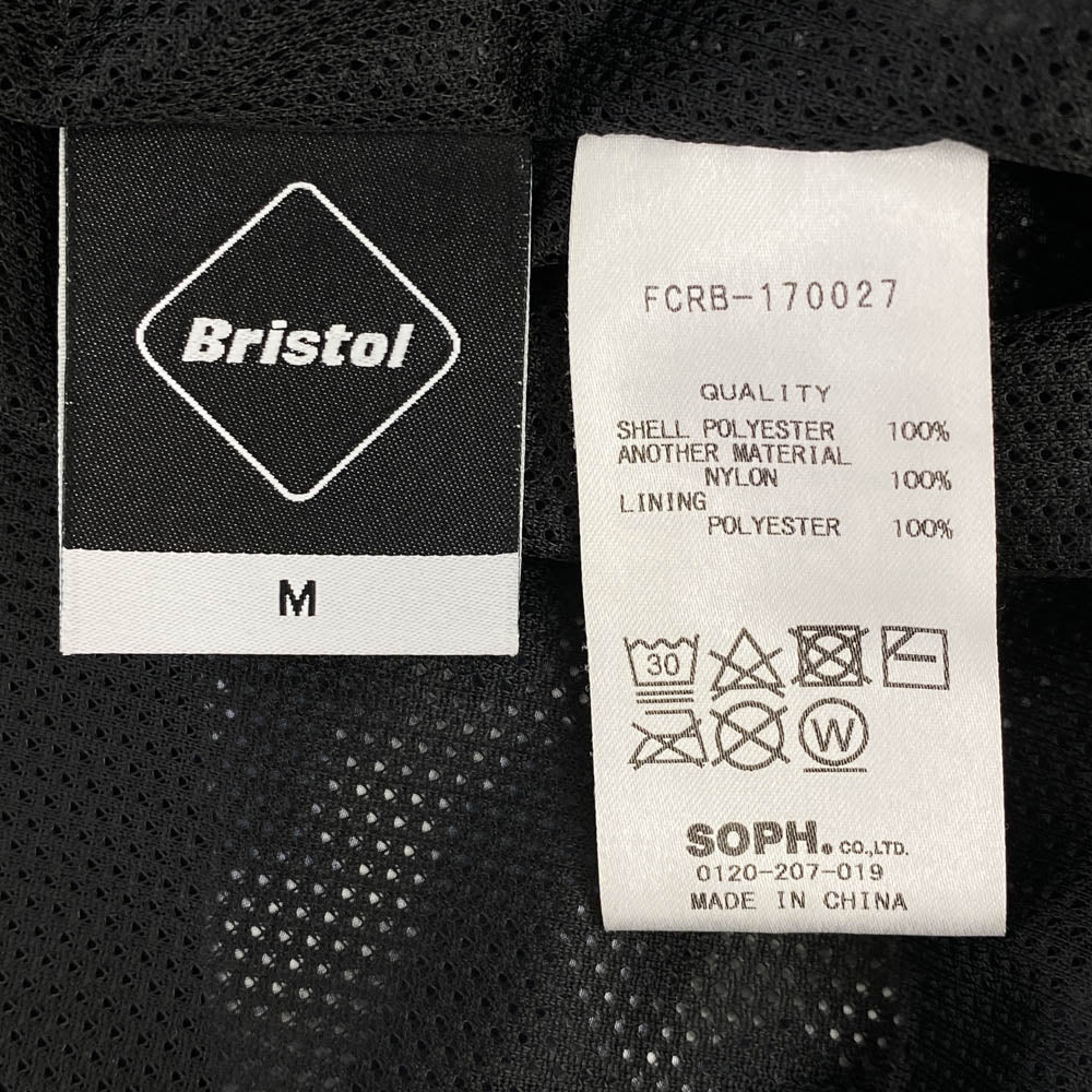 F.C.R.B. エフシーアールビー 17SS FCRB-170027 SEPARATE PRACTICE JACKET セパレートプラクティスジャケット ナイロンジャケット グレー系 ブラック系 M【中古】