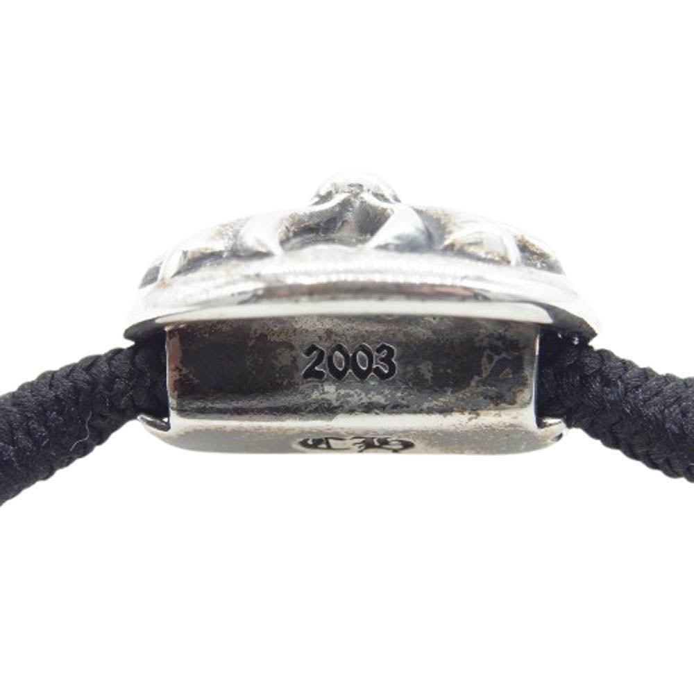 CHROME HEARTS クロムハーツ（原本無） OLD HAIRBAND オールド クロスボール ヘアバンド ヘアゴム コンチョ シルバー系【中古】