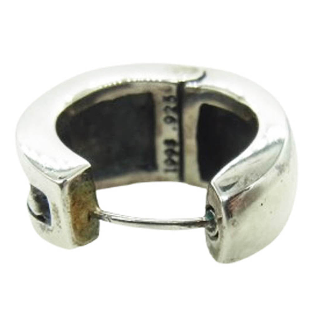 CHROME HEARTS クロムハーツ（原本無） NARROW V-BAND CHX ナロー Vバンド ピアス シルバー系【中古】