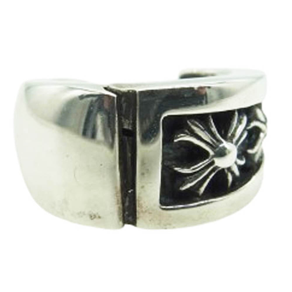 CHROME HEARTS クロムハーツ（原本無） NARROW V-BAND CHX ナロー Vバンド ピアス シルバー系【中古】