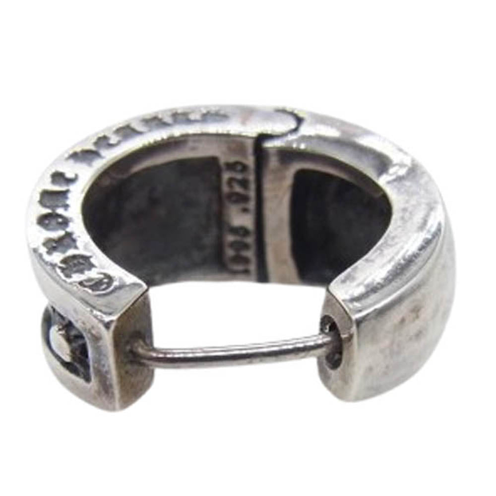 CHROME HEARTS クロムハーツ（原本無） NARROW V-BAND CHX ナロー Vバンド ピアス シルバー系【中古】