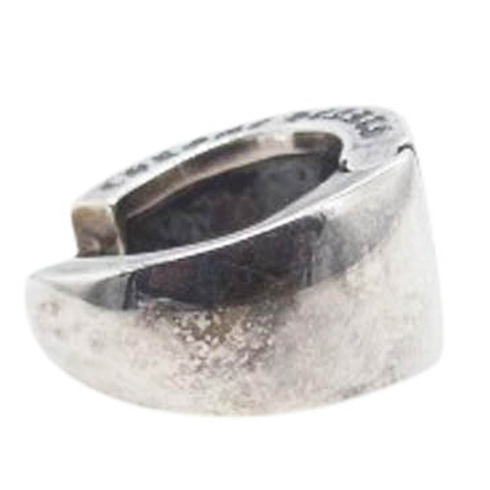 CHROME HEARTS クロムハーツ（原本無） NARROW V-BAND CHX ナロー Vバンド ピアス シルバー系【中古】