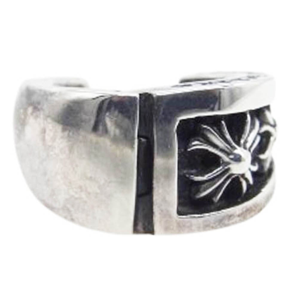 CHROME HEARTS クロムハーツ（原本無） NARROW V-BAND CHX ナロー Vバンド ピアス シルバー系【中古】