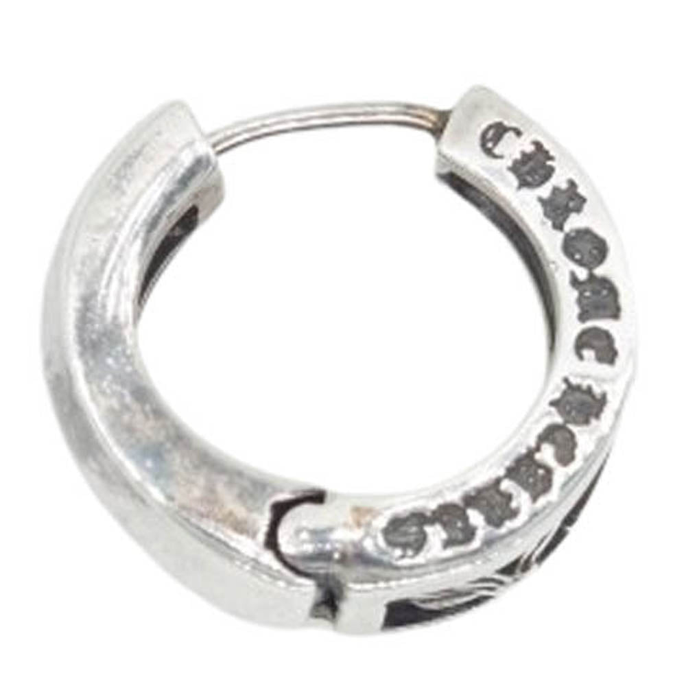 CHROME HEARTS クロムハーツ（原本無） NARROW V-BAND CHX ナロー Vバンド ピアス シルバー系【中古】