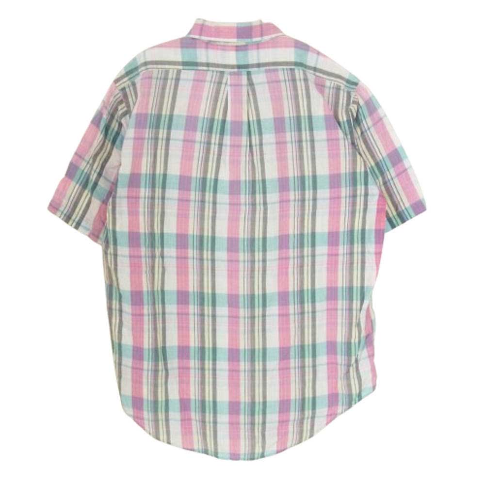 RALPH LAUREN ラルフローレン POLO COUNTRY ポロカントリー マドラスチェック ボタンダウン チェック シャツ マルチカラー系 M【中古】