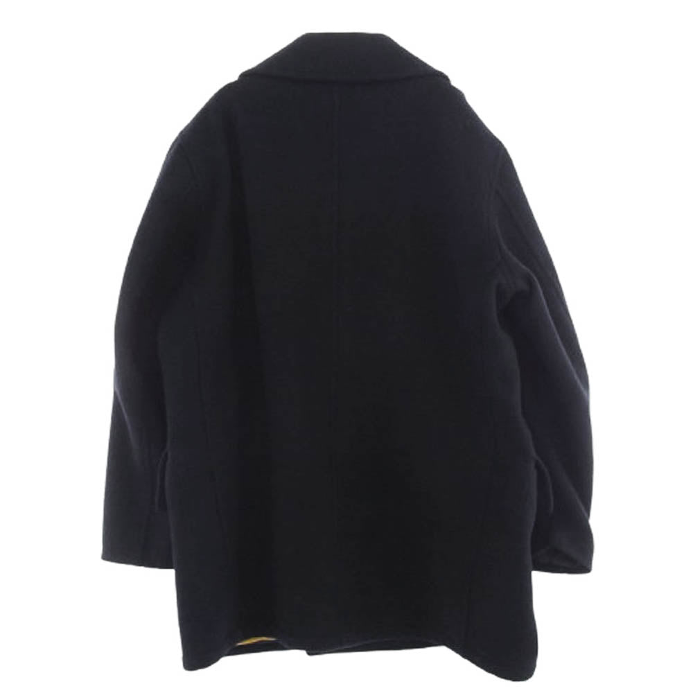 agnes b. アニエスベー ウール Pコート ブラック系 2【中古】