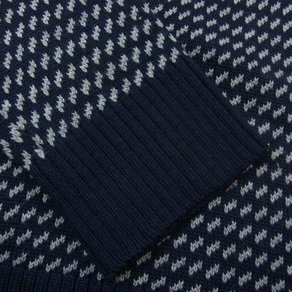 patagonia パタゴニア 50365FA15 Merino Crewneck Sweater バーズアイ メリノ クルーネック セーター ニット ネイビー系 L【中古】
