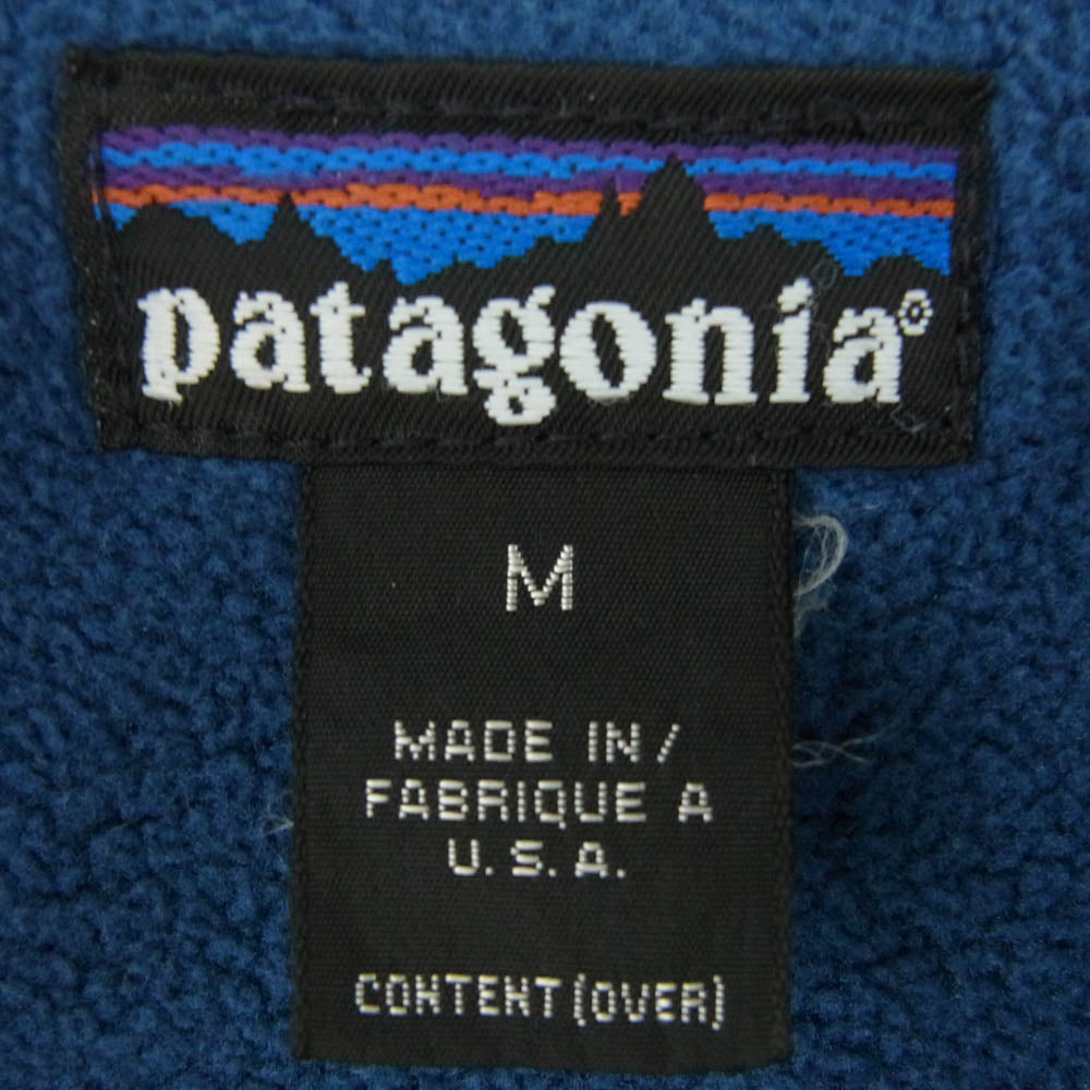 patagonia パタゴニア 90s USA製 雪なし ソフトシェル キャプリーン ジャケット グリーン系 M【中古】