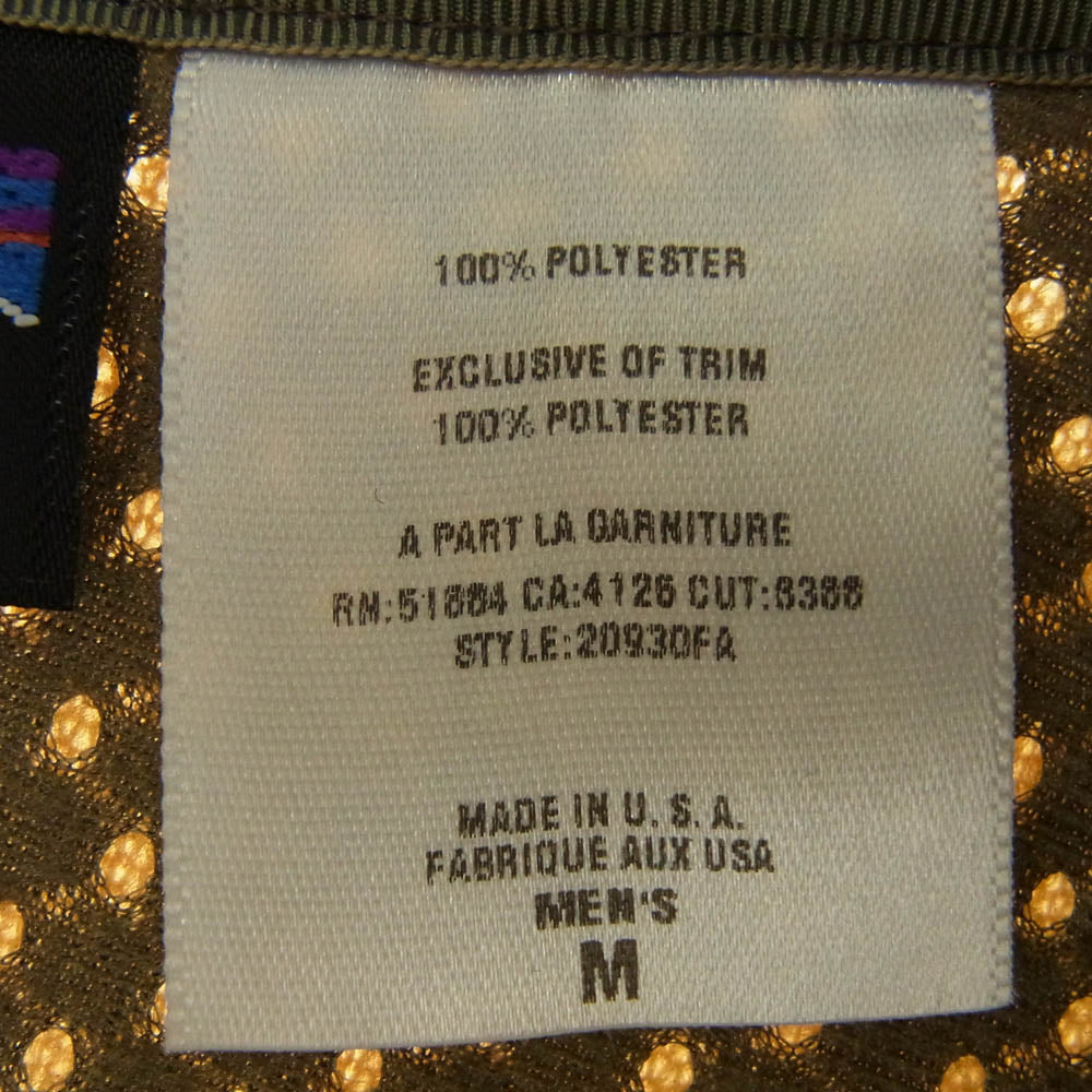 patagonia パタゴニア 20930FA USA製 Retro rhythm hoody レトロ リズム フーディー フリース ジャケット ベージュ系 M【中古】