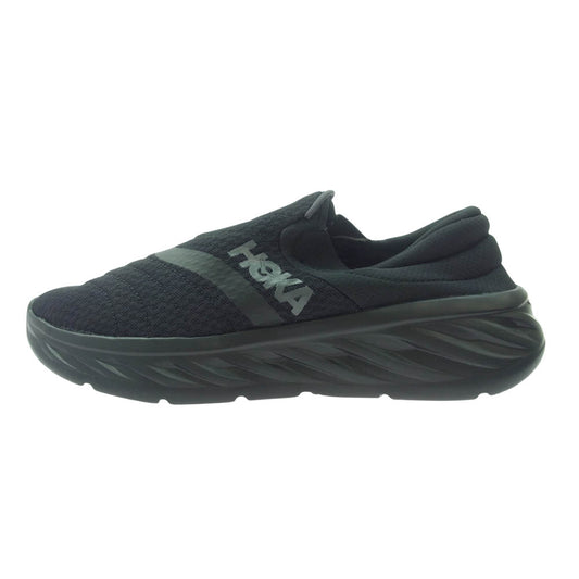 HOKA ONE ONE ホカ オネオネ 1119397 Ora Recovery Shoe 2 Black オラ リカバリー シュー 2 ブラック ブラック系 29cm【美品】【中古】