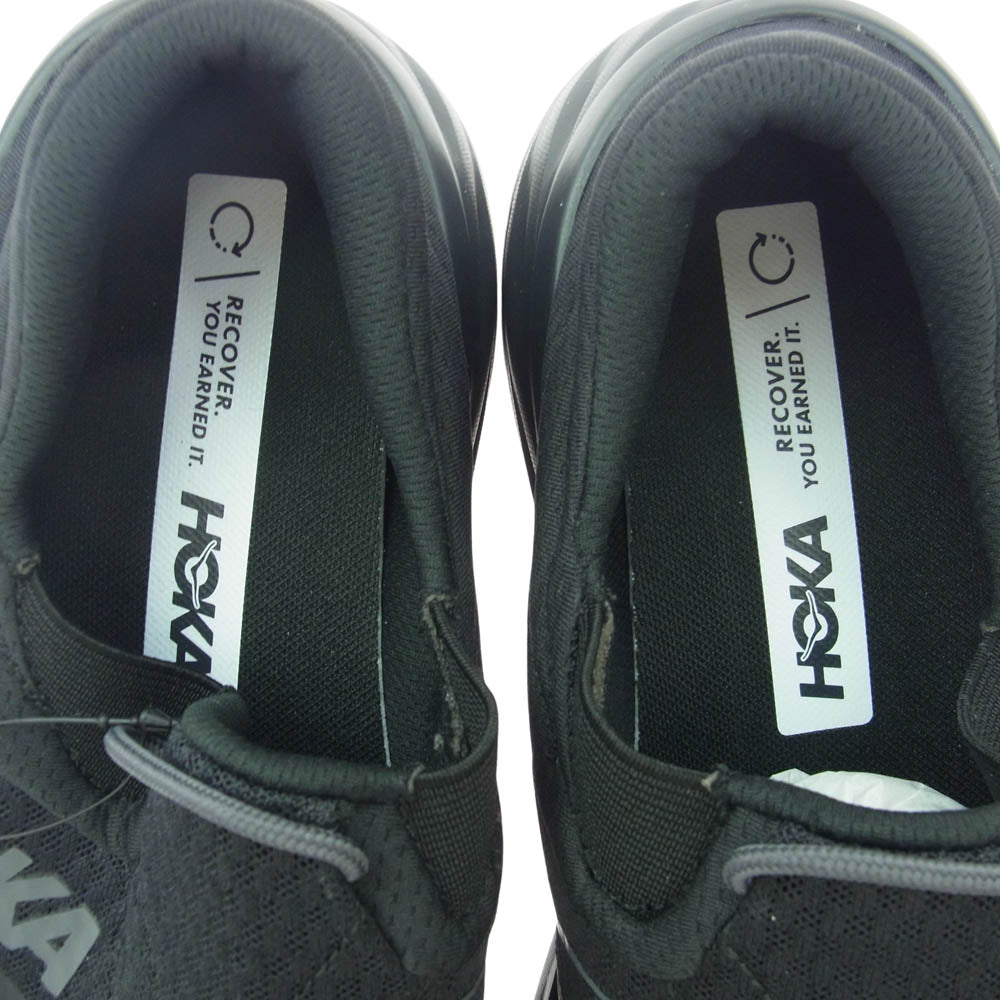 HOKA ONE ONE ホカ オネオネ 1119397 Ora Recovery Shoe 2 Black オラ リカバリー シュー 2 ブラック ブラック系 29cm【美品】【中古】