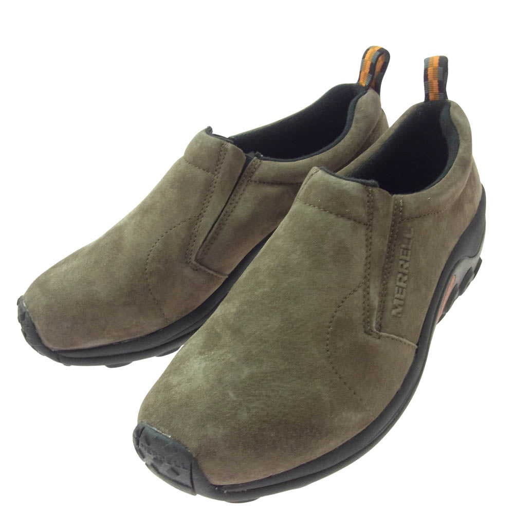 MERRELL メレル J60787 ungle Moc Gun Smoke ジャングルモック ガン スモーク ブラウン系 29cm【美品】【中古】