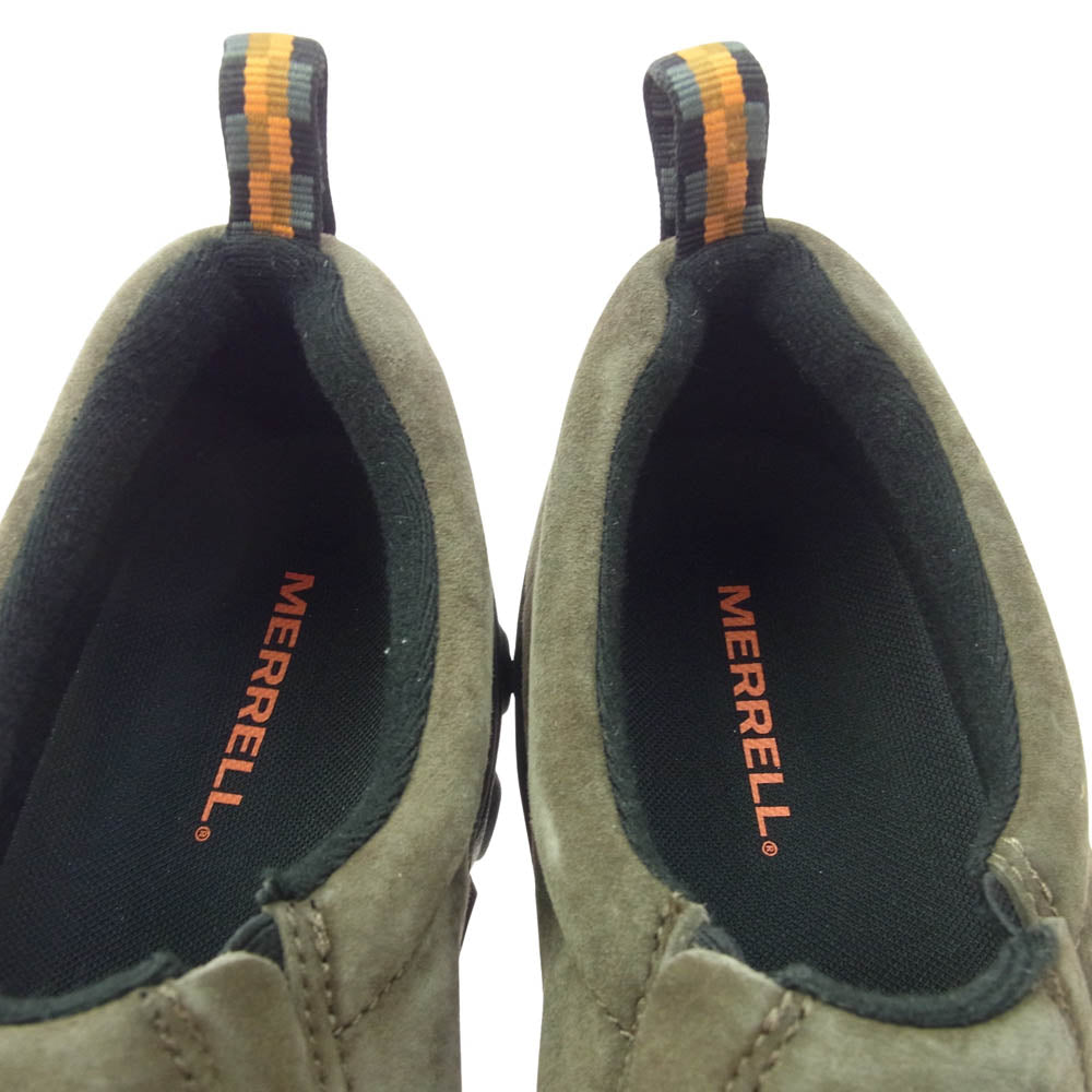 MERRELL メレル J60787 ungle Moc Gun Smoke ジャングルモック ガン スモーク ブラウン系 29cm【美品】【中古】