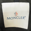 MONCLER モンクレール 国内正規品 スープリームスタグ 裏地ロゴワッペン総柄 フード付き ダウンジャケット ブラック系【中古】