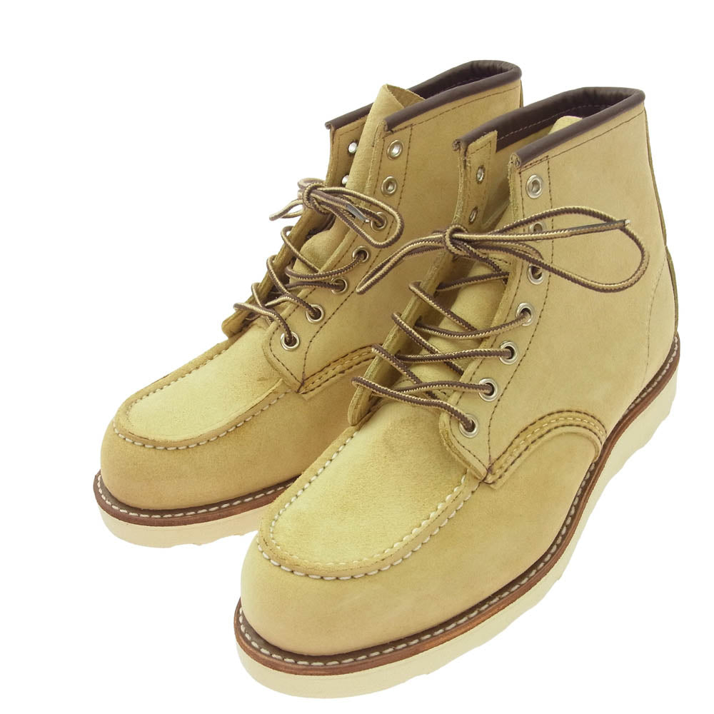 RED WING レッドウィング 8833 6inch Classic Moc Hawthorn 6 インチ クラシック モック ホーソーン ライトブラウン系 US8D【美品】【中古】