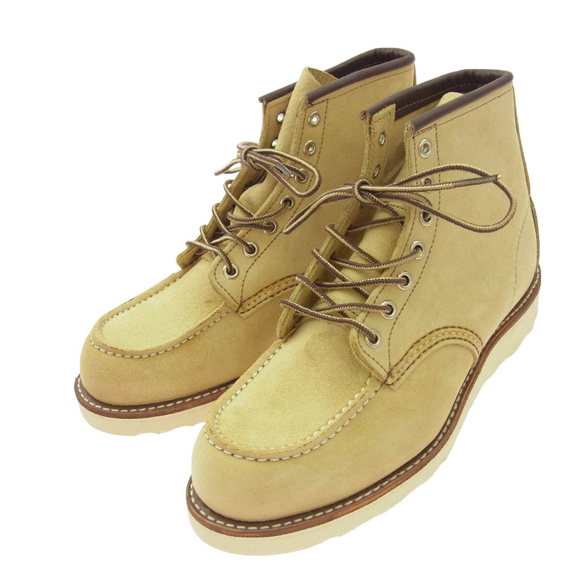 RED WING レッドウィング 8833 6inch Classic Moc Hawthorn 6 インチ クラシック モック ホーソーン ライトブラウン系 US8D【美品】【中古】