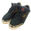 NIKE ナイキ CK4344-002 Air Jordan 3 Retro SE Animal Instinct Safari エアジョーダン 3 レトロ SE アニマル インスティンクト サファリ ブラック系 29cm【中古】