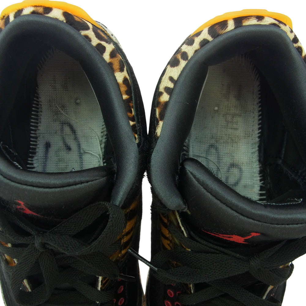 NIKE ナイキ CK4344-002 Air Jordan 3 Retro SE Animal Instinct Safari エアジョーダン 3 レトロ SE アニマル インスティンクト サファリ ブラック系 29cm【中古】