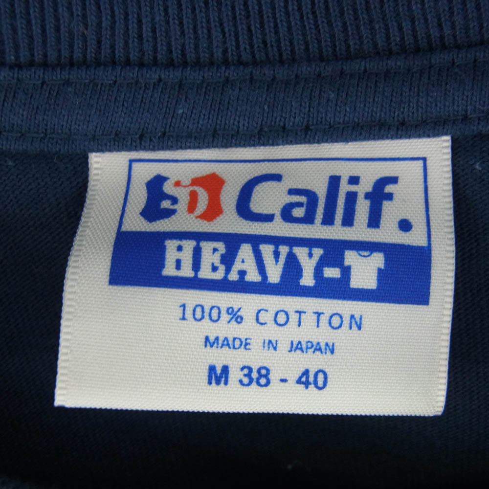 STANDARD CALIFORNIA スタンダードカリフォルニア HEAVYWEIGHT BOX LOGO T ボックスロゴ 半袖 Tシャツ ネイビー系 M38-40【中古】