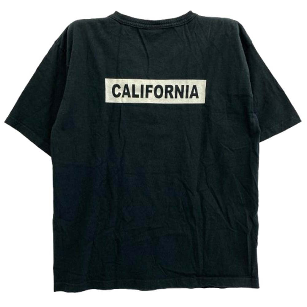 STANDARD CALIFORNIA スタンダードカリフォルニア × Champion チャンピオン ボックス ロゴ 半袖 Ｔシャツ ブラック系 L【中古】