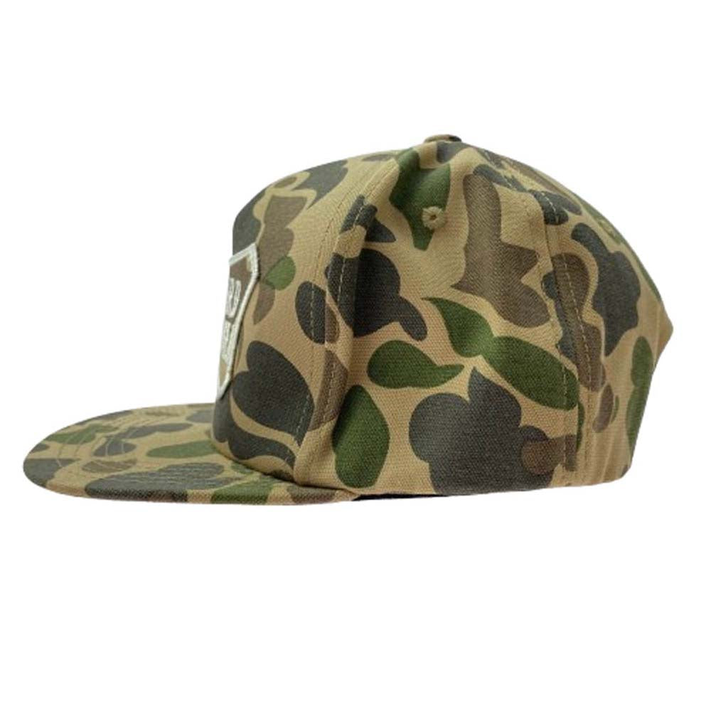 STANDARD CALIFORNIA スタンダードカリフォルニア LOGO WAPPEN CANVAS CAP ロゴ ワッペン カモフラ 迷彩 キャップ ライトブラウン系【中古】