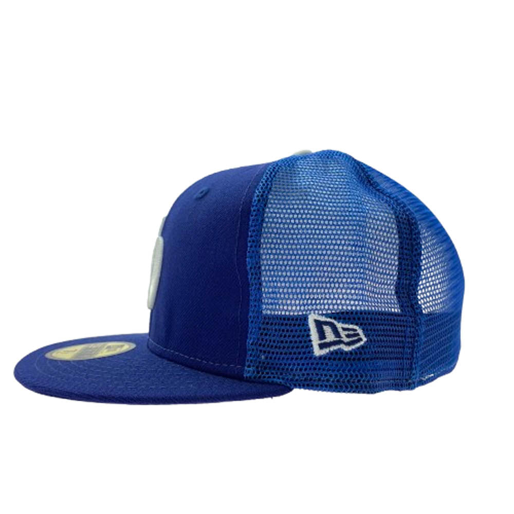 STANDARD CALIFORNIA スタンダードカリフォルニア × NEW ERA ニューエラ SD 59FIFTY Logo Mesh Cap ブルー系 59.6cm【中古】