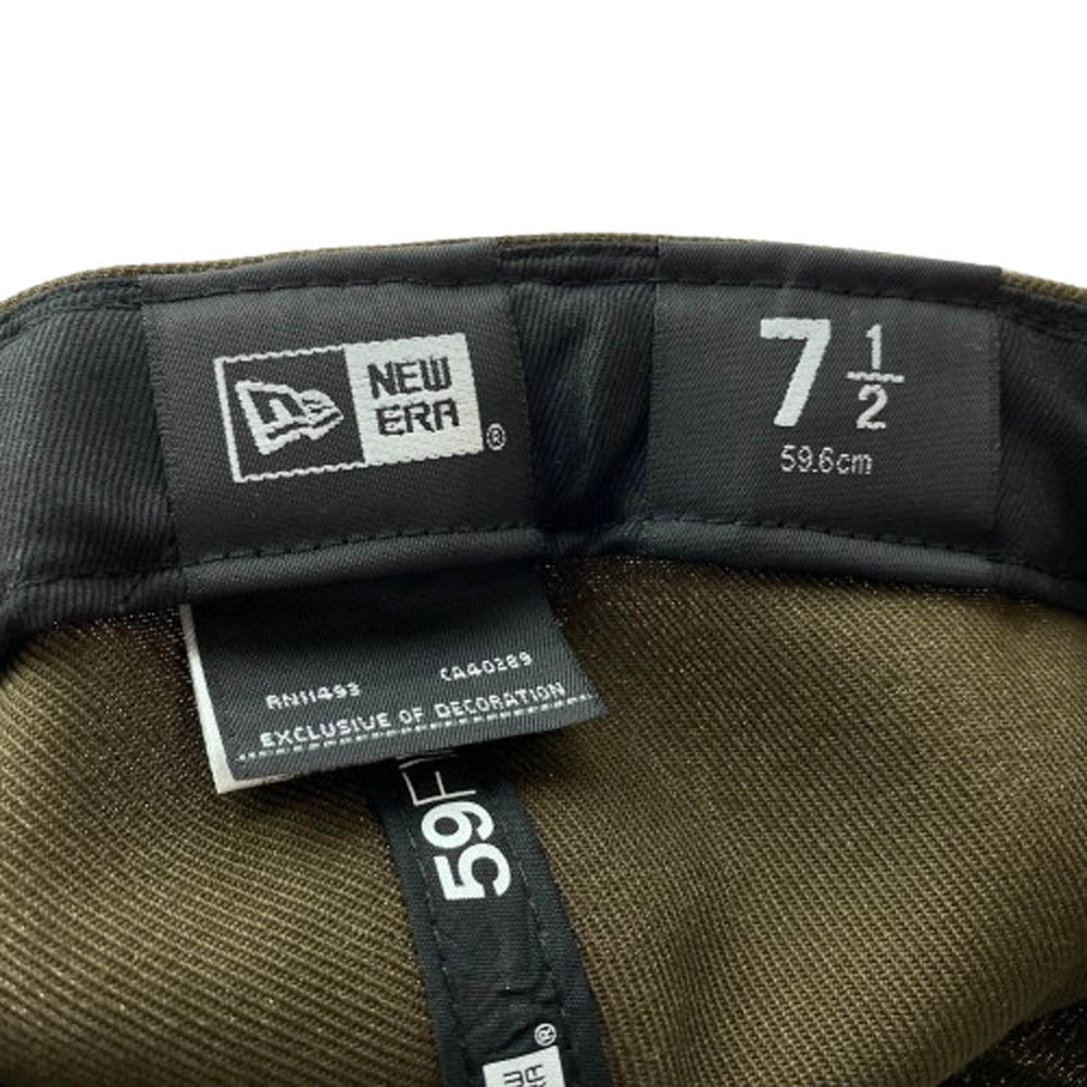 HTC エイチティーシー × NEW ERA ニューエラ 20th Anniversary 59FIFTY Cap 20周年記念 キャップ ブラウン系 59.6cm【美品】【中古】