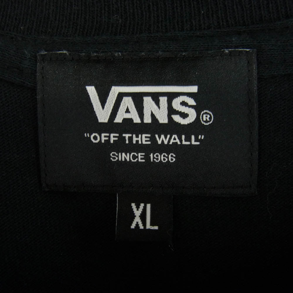STANDARD CALIFORNIA スタンダードカリフォルニア × VANS バンズ SD Logo T ロゴ 半袖 Tシャツ ブラック ブラック系 XL【中古】
