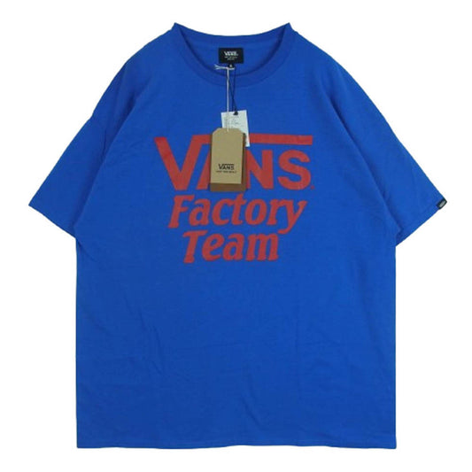 STANDARD CALIFORNIA スタンダードカリフォルニア VANS バンズ SD Logo T ロゴ 半袖 Tシャツ ブルー系 XL【美品】【中古】