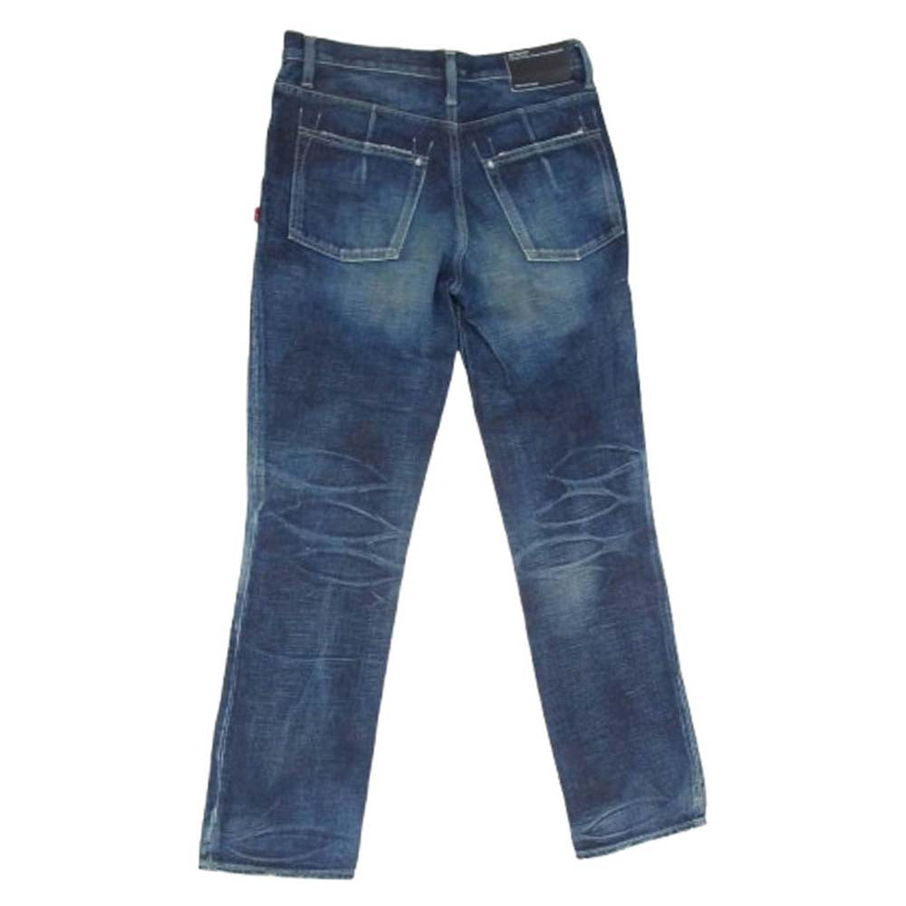 WTAPS ダブルタップス 14SS 141GWDT-PTM04 BLUES SKINNY TRASH TROUSERS COTTON DENIM スキニー デニムパンツ インディゴブルー系 S【中古】