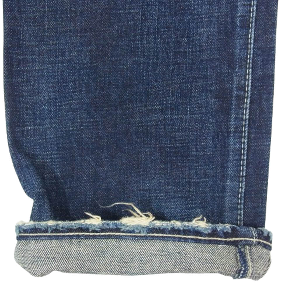 WTAPS ダブルタップス 14SS 141GWDT-PTM04 BLUES SKINNY TRASH TROUSERS COTTON DENIM スキニー デニムパンツ インディゴブルー系 S【中古】