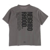 NEIGHBORHOOD ネイバーフッド 22SS 221PCNH-ST07 C-TEE バックロゴプリント Tシャツ 半袖カットソー グレー系 S【中古】