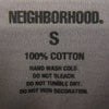 NEIGHBORHOOD ネイバーフッド 22SS 221PCNH-ST07 C-TEE バックロゴプリント Tシャツ 半袖カットソー グレー系 S【中古】