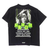 NEIGHBORHOOD ネイバーフッド 22SS 221PCNH-ST17 C-TEE バックグラフィックプリント Tシャツ 半袖カットソー ブラック系 S【中古】