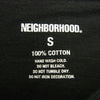 NEIGHBORHOOD ネイバーフッド 22SS 221PCNH-ST17 C-TEE バックグラフィックプリント Tシャツ 半袖カットソー ブラック系 S【中古】