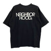 NEIGHBORHOOD ネイバーフッド 24SS 241PCNH-ST17 NH TEE ロゴプリントTシャツ 半袖カットソー ブラック系 S【中古】