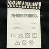 NEIGHBORHOOD ネイバーフッド 24SS 241PCNH-ST17 NH TEE ロゴプリントTシャツ 半袖カットソー ブラック系 S【中古】