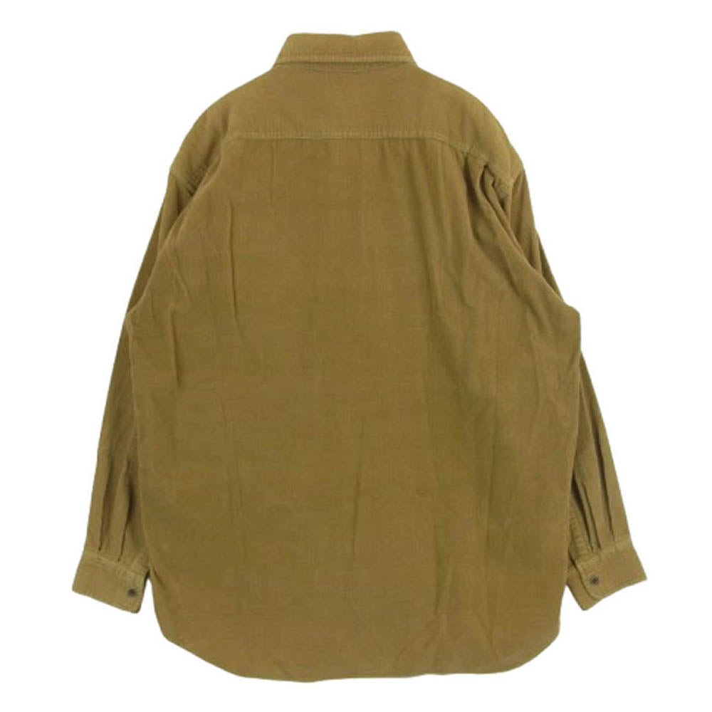 Wrangler ラングラー M5559 コーデュロイ 長袖 シャツ コットン 中国製 ブラウン系 M【中古】