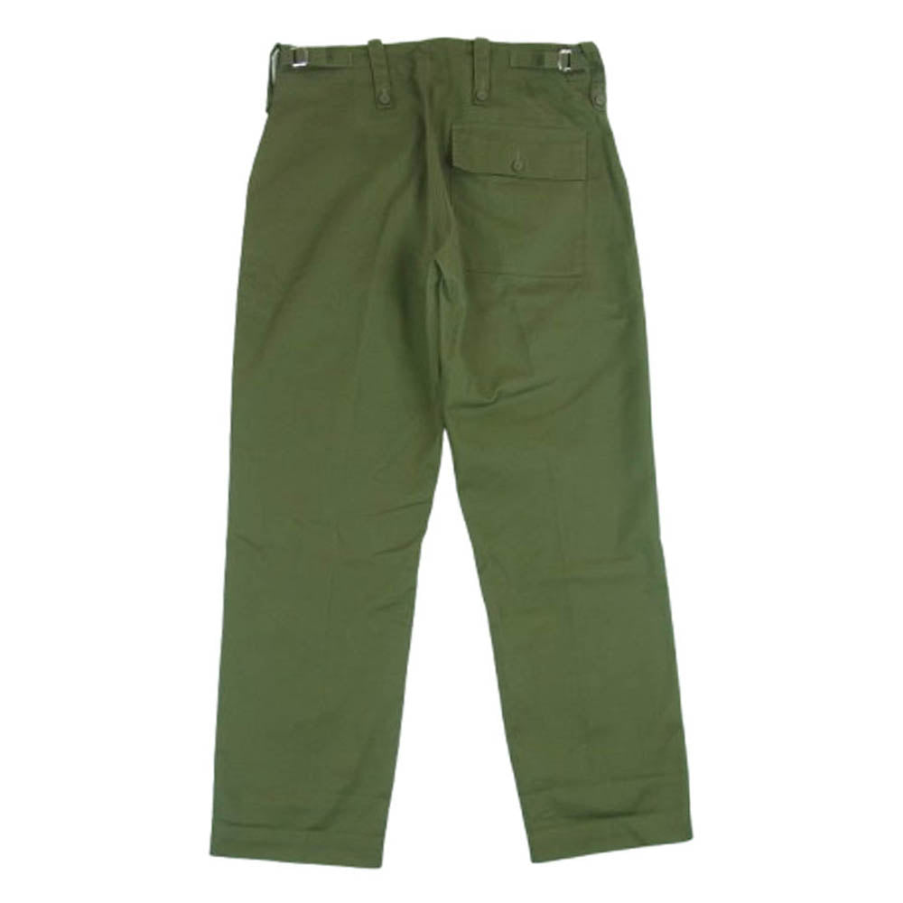 イギリス軍 8405-99-977-0509 Dress Pants trousers ドレス パンツ グリーン系 75/84/100【中古】