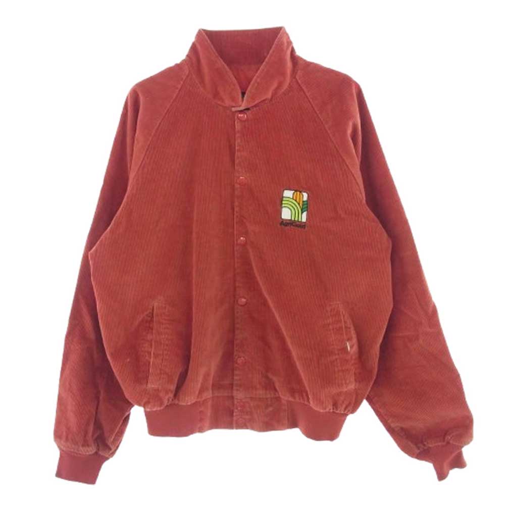 ケープロダクト USA製 コーデュロイ スナップ ボタン ジャケット レッド系【中古】