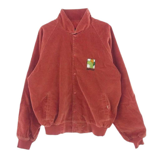 ケープロダクト USA製 コーデュロイ スナップ ボタン ジャケット レッド系【中古】