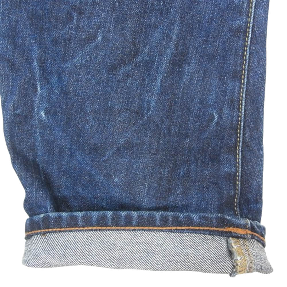G-STAR ジースター RESTORED DENIM ダメージ加工 スキニー デニム パンツ インディゴブルー系 30【中古】