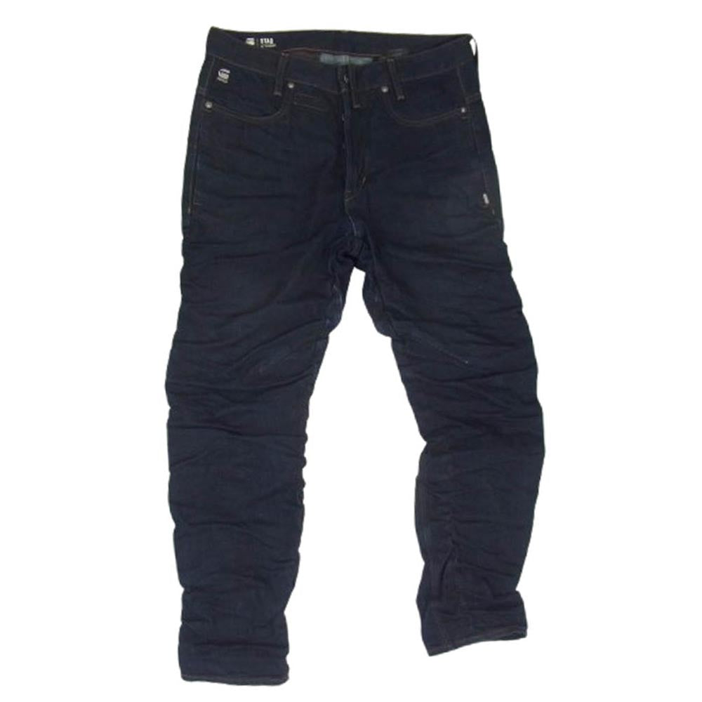 G-STAR ジースター STAQ 3D TAPERED デニム パンツ インディゴブルー系 30【中古】