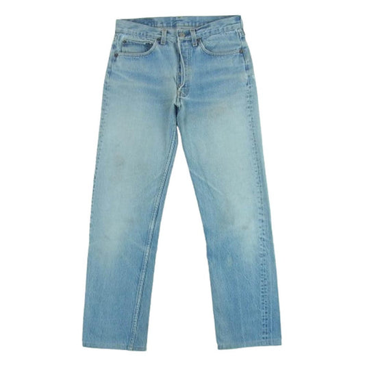 Levi's リーバイス 501 スモールe 裏ボタン520 エルパソ工場 USA製 パッチ欠品 デニム パンツ インディゴブルー系 W32 L40【中古】